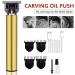 Electric Pro for T- Cordless Trimmer Wireless Portable Hair Clipper Oil Clipper-Gold - Buy Online on SooperMarket.com