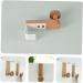 Alipis Wood Cupboards Hat Home Door Hooks Hats Key Coat Hanging Wooden Iron Bedroom Hook Umbrella Punch - Buy Online on SooperMarket.com