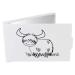 Azeeda 'Highland Cow' Compact/Travel/Pocket Makeup Mirror (CM00009902)