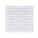 100 pieces of rubber buffer elastic buffer furniture buffer rubber buffer Self -adhesive transparent protective buffer rubber buffer hulls bumper pads for furniture notebook cupboards drawers