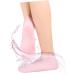 minkissy 4 Pairs Exfoliating Moisturizing Socks Features Socks for Women Cosmetic moisturizing Socks Heel Socks for Dry Cracked feet Toe spa Masks spa Socks Sebs Supplies Girl Foot - Buy Online on SooperMarket.com