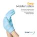 NatraCure Moisturizing Gel Booties & Gloves Set for Dry Hands, Feet, and Skin - Aqua Color - Buy Online on SooperMarket.com