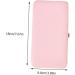 Beavorty Tweezers Storage Box for Eyelash Extensions - Set of 3 Pink Leather Holders | Durable & Convenient 18x9.8cm - Buy Online on SooperMarket.com
