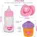 Adora Magic Sippy Set - Pacifier & Baby Doll Bottles with Disappearing Milk & Orange Juice - Buy Online on SooperMarket.com