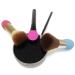 2 in 1 Color Removal Sponge Set for Eye Shadow Blush & Foundation - 4 Replacement Sponges Included - Perfect for Makeup Brush Color Switching - Buy Online on SooperMarket.com