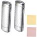 2 Pcs Aluminum Lattice Glasses Case for Small Frame - Silver - Buy Online on SooperMarket.com