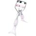 Small Eyelash Curler Eyelash Curler | Precision Fish Tail Eyelash Curler with Comb Teeth - Beautiful Eyelash Tools Ergonomic Portable Makeup Supplies A4 Chrome With Pink Comb Pink Mermaid Hand - Buy Online on SooperMarket.com