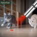 ISAKEN Cat Chaser Toys LED Light Pointer Pen USB Rechargeable Interactive Cat Toy with 5 Patterns Cats Tracker Wand Cat Red Dot Toy Training Exercise Tool for Indoor Cats Kitten - Buy Online on SooperMarket.com