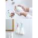 FULINJOY 6 PCS Exfoliating Mesh Soap Saver Pouch Bag for Face Cleansing - White Drawstring Pouch (Color Random) - Buy Online on SooperMarket.com