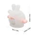 Suckable Silicone Teething Toy for Infants - Transparent Pink Washable Soothing Relief for Toddlers - Buy Online on SooperMarket.com