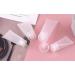 12 Pack Refillable Transparent Cosmetic Sample Bottles - 100ml Travel Makeup Containers with Hinged Lid - Perfect for Sample Storage - Buy Online on SooperMarket.com