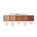 Graftobian HD Glamour Cr me Foundation Palette (Warm #3) - Full Coverage 5 Color Makeup Palette for Medium/Dark Warm Skin Tones - Buy Online on SooperMarket.com