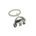 Shop Silver Plated Baby Rattle Elephant on Teething Ring Perfect Gift for Teething Babies - Buy Online on SooperMarket.com