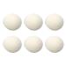 GFRGFH Wool Drying Balls Laundry Balls for Dryer Reusable Static Reduction Skin Friendly Softener Ball for Clothes 6pcs(3.5cm)