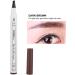 Liquid Eyebrow Pencil Eyebrow Pencil Four Forks Long Lasting Liquid Eyebrow Pen Waterproof Pencil (1# dark brown mocha color) - Buy Online on SooperMarket.com