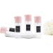 Travel Toiletries Bottles Set - TSA Approved Leak Proof Fine Mist Spray Bottle (3.38 oz Pink) - BPA Free & Refillable - Perfect for International Travel - Buy Online on SooperMarket.com