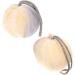 Angoily 4 Pcs Exfoliating Bath Flower Shower Balls - Eco-Friendly Loofah Poufs & Scrub Sponges for Spa-like Home Baths - Buy Online on SooperMarket.com