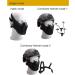 Airsoft Half Face Mask - Creative Protective Outdoor Game Costume Mask (Black) - Buy Online on SooperMarket.com