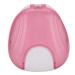 Orthodontic Storage Case Portable Waterproof Denture Box Storage Container for Adults (Pink)