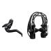 Magura HS33 R Bicycle Brake, Unisex, HS33 R Felgenbremse 2-Finger Hebel Black