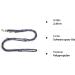 Buy Double Dog Leash for Medium Dogs (up to 45 kg) | 39 Colors Available | 2.40m Boston Practice Line - Stable & Durable - Buy Online on SooperMarket.com