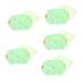 OUNONA 5pcs Baking Tools Mold for Baby Food Silicone Baby Food Molds Professional Silicone Mold DIY for Food Baby Food Silicone Mold Silicone Molds Milk Silica Gel Jelly Infant Products 15X12X3cmx5pcs Greenx5pcs