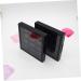 PLAFOPE 4 Pcs 12 Empty Eye Shadow Pallet Acrylic Makeup Cosmetic Pallet Empty Makeup with Mirror Black - Buy Online on SooperMarket.com