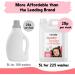 Nimble Non-Bio Laundry Washing Liquid Detergent Concentrated 5L | Plant-based washing liquid | Vegan Friendly Allergen Free laundry detergent made for sensitive skin | 225 WASHES 5 Litre - Buy Online on SooperMarket.com