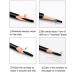 Go Ho 12 PCS Dark Brown Eyebrow Eyeliner Pencil Set - Waterproof Long-lasting Makeup Pencil Set, Brow Tint Pen - 12PC Dark Brown - Buy Online on SooperMarket.com
