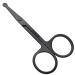 Bartscher men nasal hair scissors with rounded ends nasal hair scissors ear hair scissors bortet scissors with stainless steel just rounded tip bartschneider men cut-black black steel