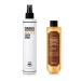 DASHU Premium Mega Hold Spray 8.45fl oz & Style Grooming Tonic 6.76fl oz - Styling Promer, Voluming