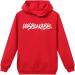 Amropi Boys 2-Piece Tracksuit Set | Pullover Hoodie and Jogging Pants | Ages 2-17 | Red Black | Size 9-10 Years - Buy Online on SooperMarket.com