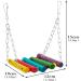Yorgewd 8-Pack Bird Toys Parrots Cage Toys Hanging Swing Shredding Chewing Perches Parrot Toy Parrot Bite Toy for Budgie Cockatiels Conures Finches Small Parakeets - Buy Online on SooperMarket.com