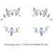 Face Gems Stickers Crystal Rhinestone Tattoos Women Eyes Stickers for Halloween Festival Style2 Stickers - Buy Online on SooperMarket.com