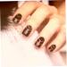 Cinnamon Color Glitter Nail Art Striping Tape - 4pcs Adhesive Rolls, 1-3mm Tips - Buy Online on SooperMarket.com