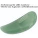 Mini Makeup Mask Spatula Curved Cosmetic Spatula Scoop Mini Gua Sha Jadestone Curved Makeup Eye Cream Cosmetic Spatula (Green) - Buy Online on SooperMarket.com