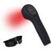 Red Light Therapy Device for Pain Relief Joint and Muscle Pain Reliever Infrared Light with 650nm and 808nm (2x808nm +12X650nm) (Black) - Buy Online on SooperMarket.com