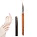 Lnhgh Nail Polish Brush - Tool Sandalwood Nail Polish Brush For Thin Details Fine Drawing Long Lines Home Use And Professional Nail Salon