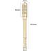 Moxa Stick - 28x4x4 Brass Moxa Roll for Moxibustion Therapy & Massage - International Shipping - Buy Online on SooperMarket.com