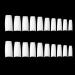 Pack of 500 Artificial Nail Tips French Acrylic Style UV Gel Fake Nail Full Cover Artificial Fingernails Tip Fake Art Nails Suitable for Both Beginners & Experienced Nail Artists White