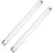 2 * 10W replacement lamps for fly destroyers/insects Zapper mosquito lamp replacement pear for 20W insect destruction electrical/mosquito killer (2-pack) white