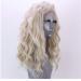 BGHJUE N Wig Yellow Curly Hair Synthetic Wig Body Wave Heat Resistant Hair Glueless Full Wigs For Women Average Cap Size
