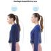 Shoulder Support Posture Corrector for Men and Women Back Support Adjustable Lightweight Posture Corrector Helps Relieve Back Strain Slouching and Text Neck Moisture Wicking Fibers - Buy Online on SooperMarket.com