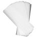 WOFASHPURET 50 Sheets Pearl Cotton Highlighter Hair Wrap Paper Hair Coloring Kit Hair Bleach Tools Hair Dye Brush and Bowl Hair Wrapping Paper Strips Hair Dye Paper Salon Supply Major Suite 40x13cm White