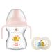 MAM Learn to Drink Cup and Soother  6 Months  190 ml (Pink)