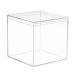 Acrylic Boxes for Display  Worasign Plastic Clear Acrylic Square Cube Containers with Lid Storage Boxes 4.7x4.7x4.7 Inches for Candy Pill  Tiny Jewelry Beads  Coins  and findings  Craft Supplies  Sewing