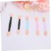 NOLITOY 50 Pcs Eyeshadow Eye Shadow Double Head Makeup Application Applicator Double Sided Sponge Brush - Buy Online on SooperMarket.com