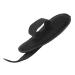 Hammer Toe Crest Cushion Toe Support Cushion Soft and Breathable Toe Release Pad Elastic Flexible Black Toe Support Pad(Right Foot)