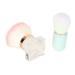 Professional Liquid Foundation Brush - Soft Dense Hair Capsule Shaped Tool in Blue & Pink for Flawless Makeup Application - Buy Online on SooperMarket.com