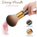 Fluffy Kabuki Makeup Brush - Large Soft Face Powder Foundation & Blush Brush Black+Brown 103 | Perfect for Blending - Shop Internationally - Buy Online on SooperMarket.com